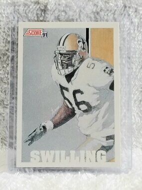 5/$20 Mint 1991 Score Pat Swilling MVP NFL Card 644!!